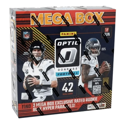 2024 Panini Donruss Optic Football Mega Box (Blue Hyper)