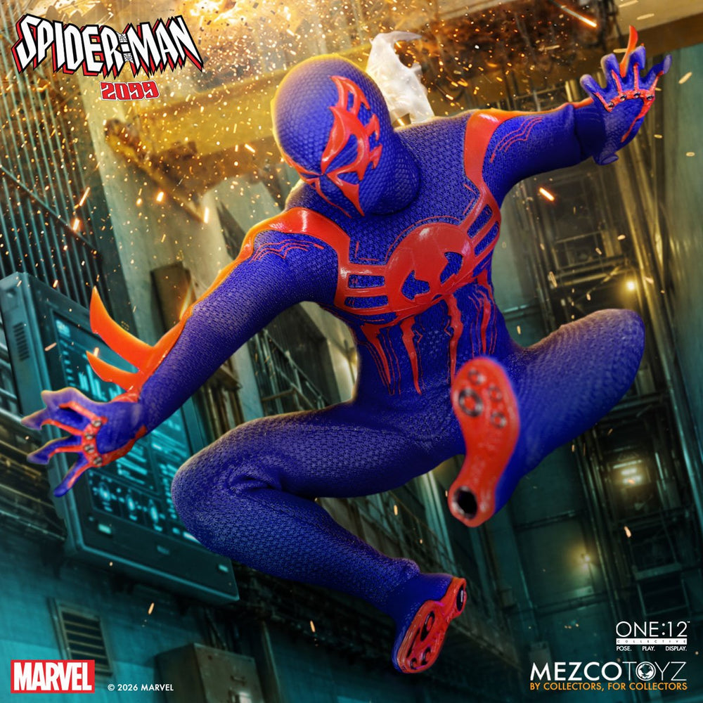 Mezco One:12 Collective Spider-Man 2099 Action Figure (PRE-ORDER JANUARY 2027)