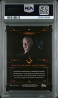 2024 Topps Dune Chrome - Baron V. Harkonnen - Red Refractor /5 #28 - PSA Graded Card