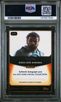 2024 Topps Chrome Dune - Oscar Isaac - On-Card Autographs - Gold Limited to /50 #A-OI - PSA Graded Card