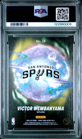 2024 Panini Court Kings - Victor Wembanyama - Aurora Case Hit #19 - PSA Graded Card