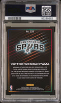 2023 Panini Recon - Victor Wembanyama - Bronze Rookie Limited to /299 #225 - PSA Graded Card