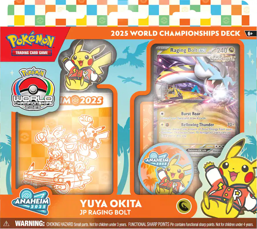 Pokémon TCG: World Championships Deck 2025 - JP Raging Bolt