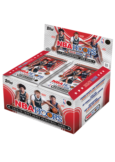 2025/26 Topps NBA Hoops Basketball Jumbo Box