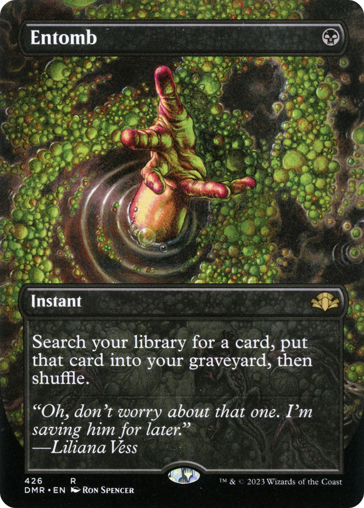 Entomb - Dominaria Remastered (Borderless) Foil