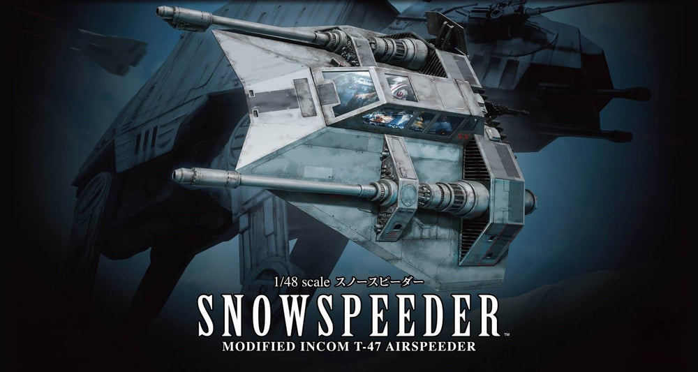 Bandai Namco Star Wars Snowspeeder 1/48 Scale Model Kit
