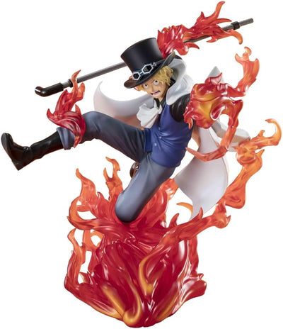 Bandai Tamashii Nations Extra Battle - One Piece - Sabo Fire Fist Rook Check FiguartsZERO Statue