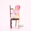 Banpresto Re:Zero Starting Life In Another World Ram Relax Time Statue