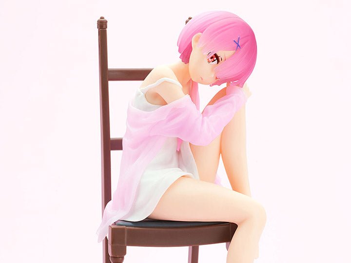 Banpresto Re:Zero Starting Life In Another World Ram Relax Time Statue