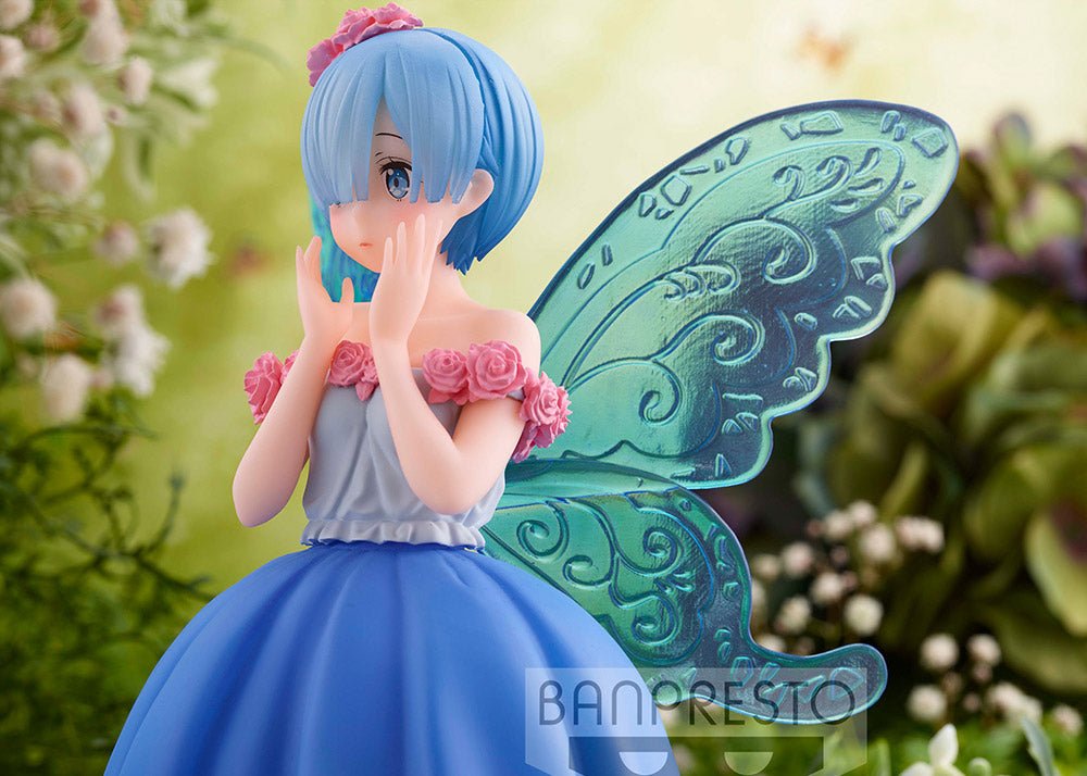 Banpresto Re:Zero Starting Life in Another World Rem Fairy Elements Ver. Espresto Statue