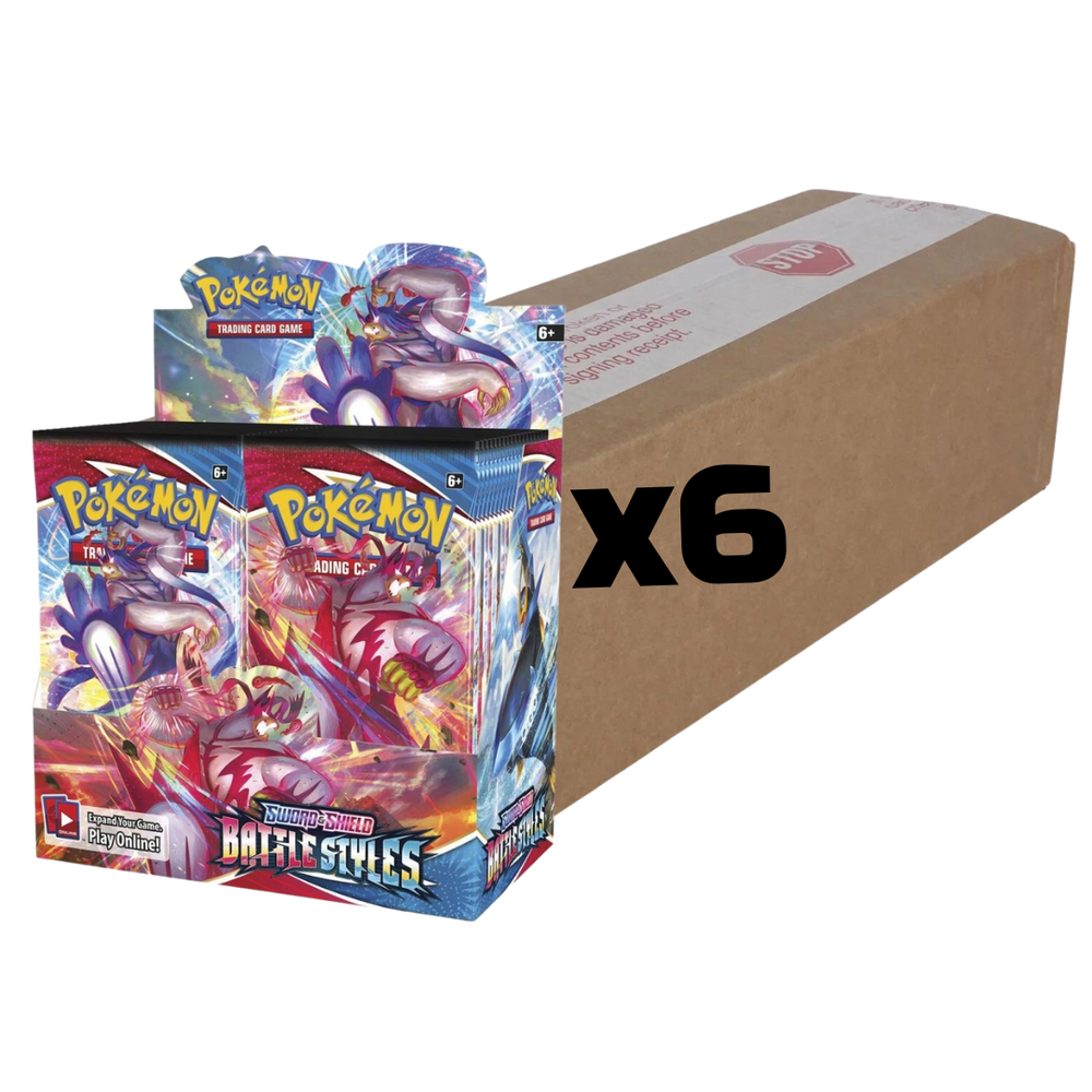 Sealed Case Battle Styles Booster Box - SWSH05