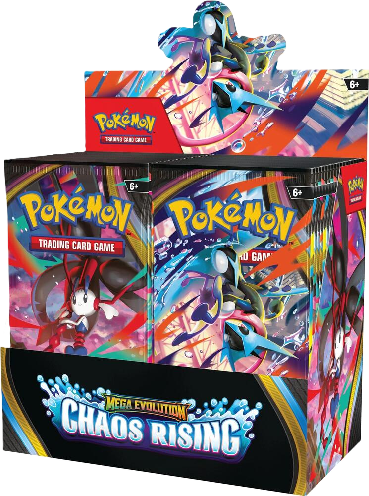 Pokemon Mega Evolution Chaos Rising Booster Box