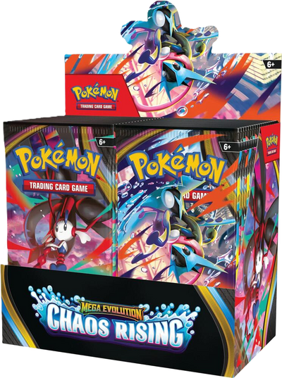 Pokemon Mega Evolution Chaos Rising Booster Box