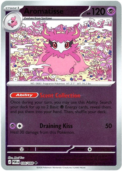 Aromatisse - 036/088 - Uncommon [me03-036] [Reverse Holo]