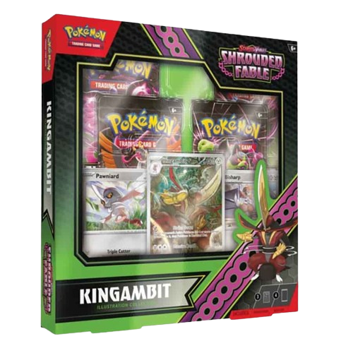 Pokemon Scarlet & Violet Shrouded Fable Kingambit Illustration Collection Box