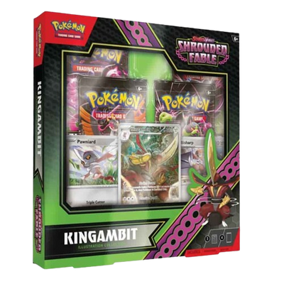 Pokemon Scarlet & Violet Shrouded Fable Kingambit Illustration Collection Box