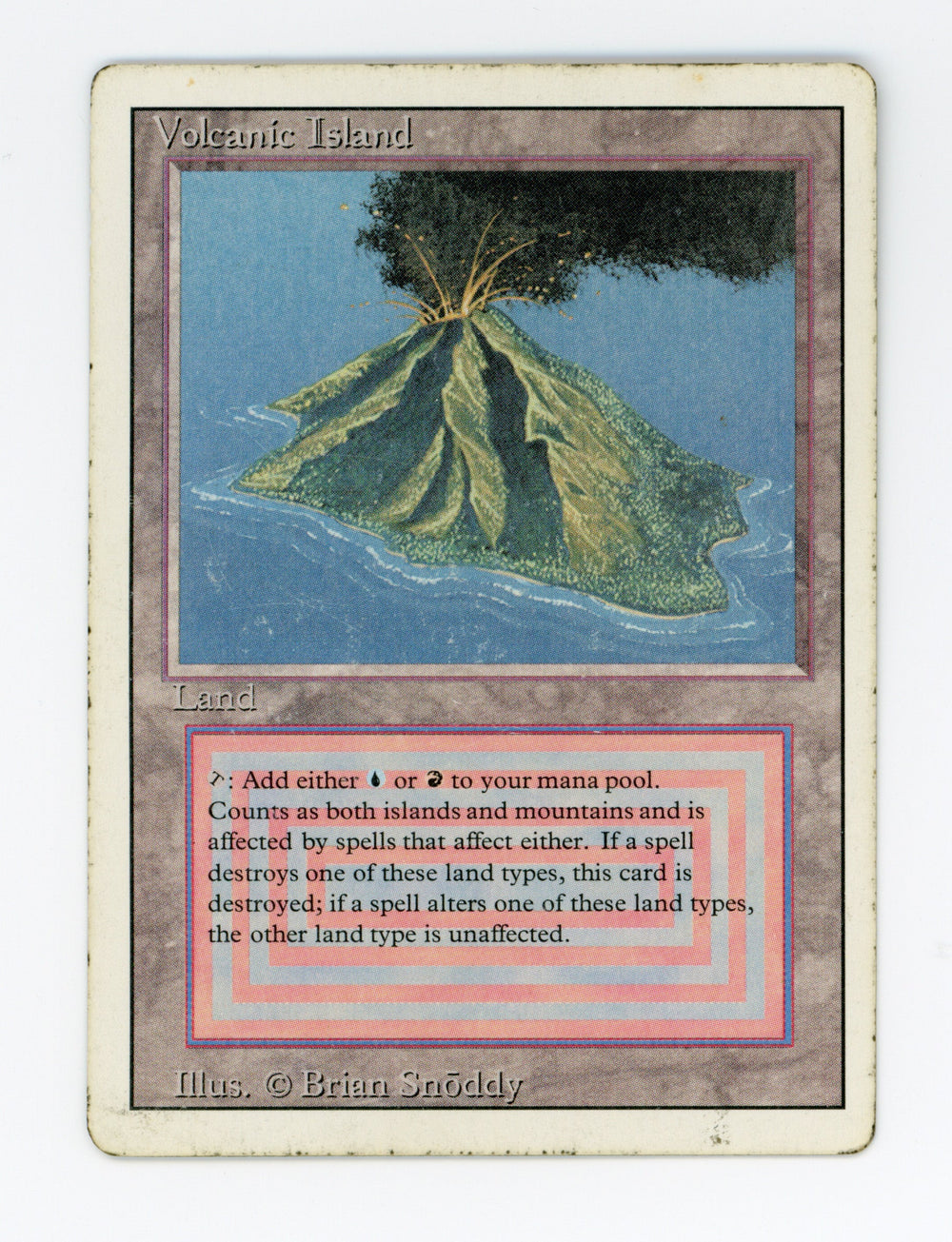Volcanic Island — Damaged — ID 17071