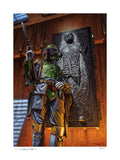 Sideshow Collectibles Star Wars Boba Fett: The Bounty (24" H x 18" W) Art Print by artist Jason Edmiston Limited Edition of 350