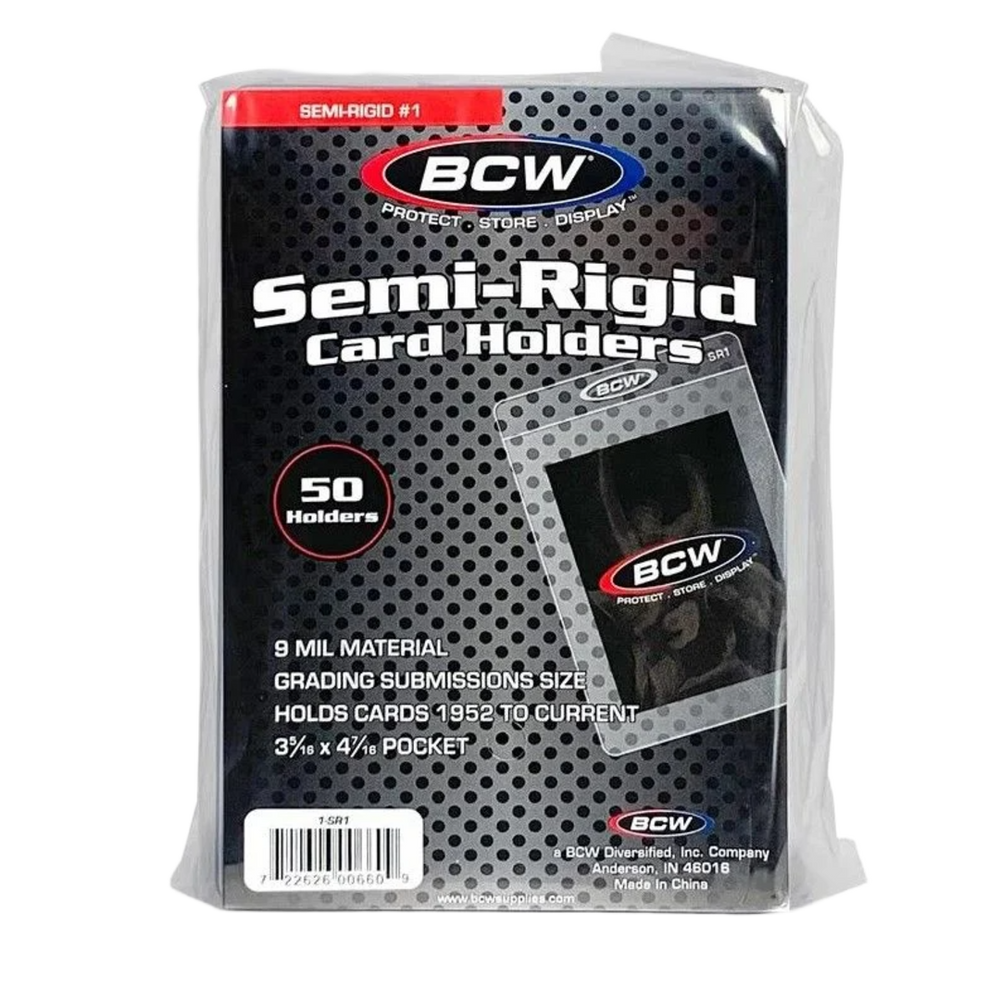 50 BCW Semi-Rigid Card Holder 1