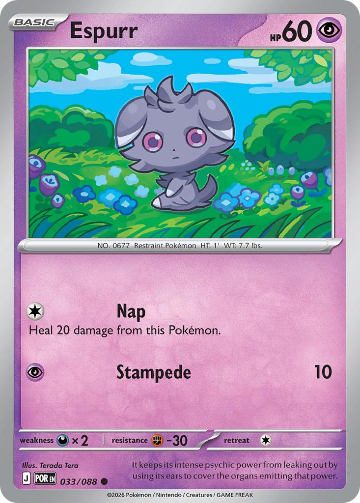 Espurr - 033/088 - Common [me03-033] [Non-Holo]