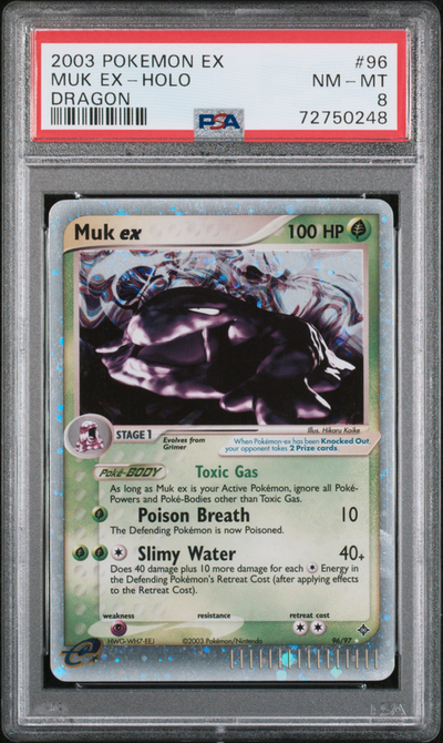 PSA 8 MUK EX-HOLO DRAGON