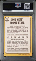 1968 TOPPS #177 METS ROOKIES J.KOOSMAN/N.RYAN PSA 4