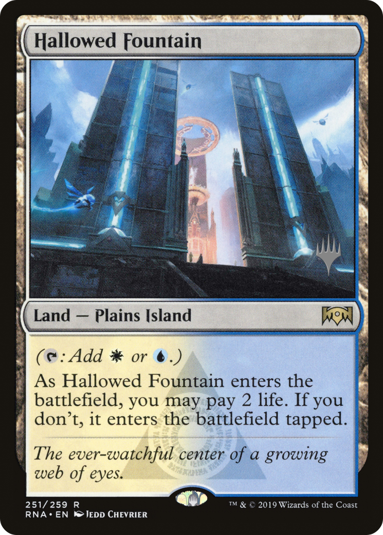 Hallowed Fountain (PPELD-251) - Ravnica Allegiance Promos Foil
