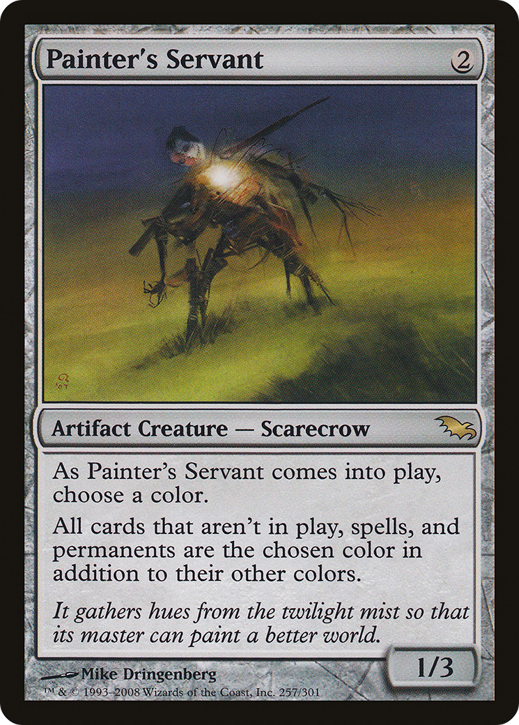 Painter's Servant (SHM-257) - Shadowmoor