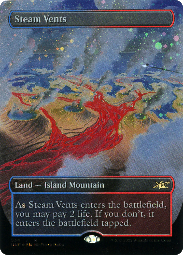 Steam Vents (UNF-534) - Unfinity (Borderless) Foil