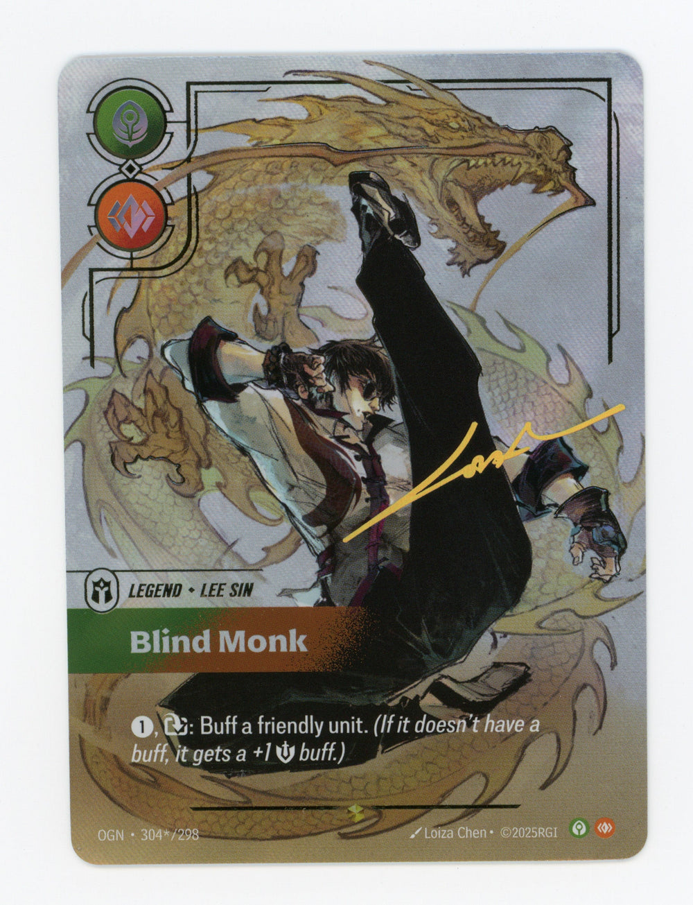 Blind Monk (Lee Sin) — Signature|Foil — ID 17454
