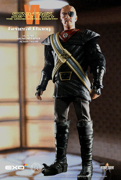 Exo-6 Star Trek VI: The Undiscovered Country General Chang 1/6 Scale Figure