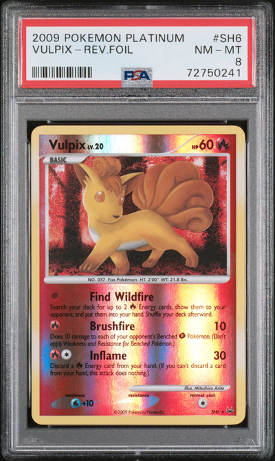PSA 8 VULPIX-REV.FOIL