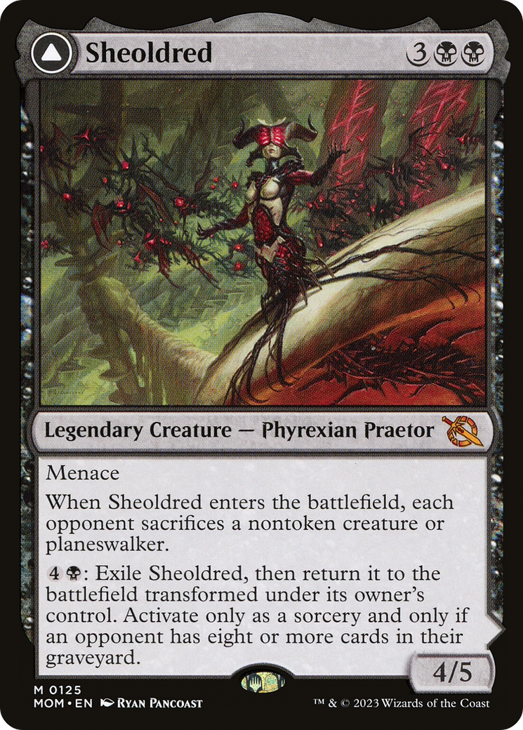 Sheoldred // The True Scriptures (MOM-125) - March of the Machine