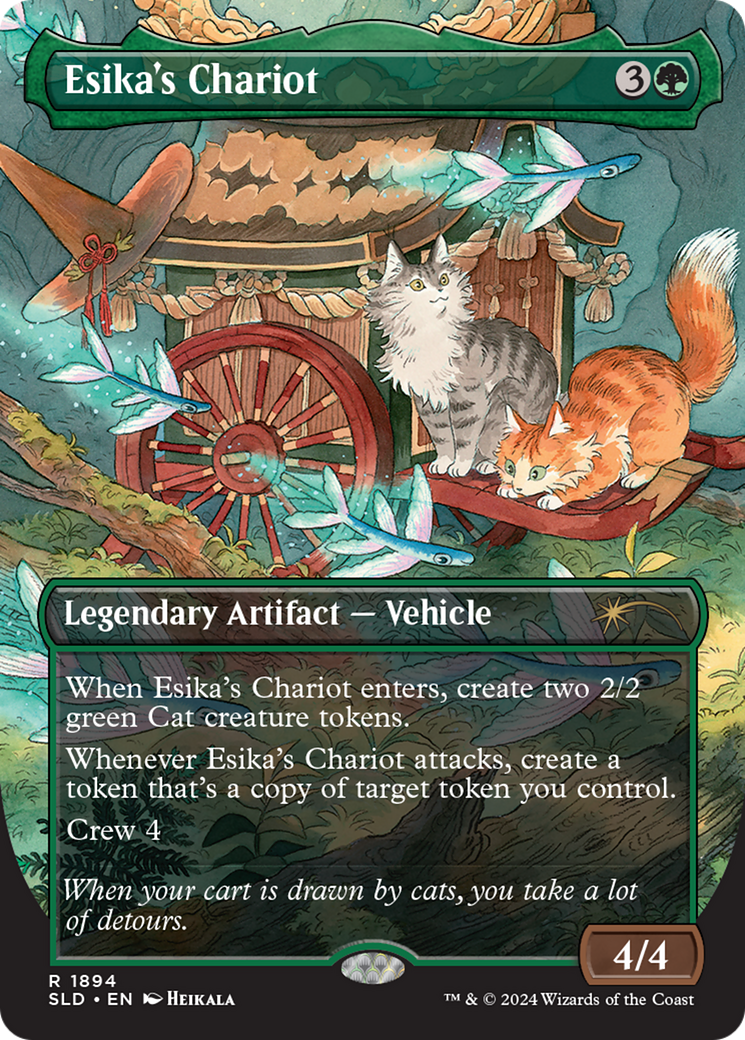Esika's Chariot (SLD-1894) - Secret Lair Drop (Borderless)