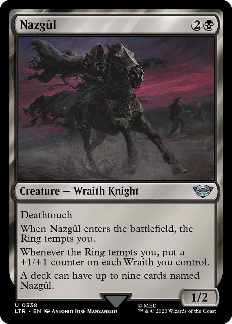 NazgÃ»l (LTR-338) - The Lord of the Rings: Tales of Middle-earth Foil