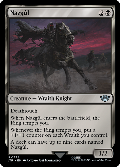 NazgÃ»l (LTR-338) - The Lord of the Rings: Tales of Middle-earth Foil
