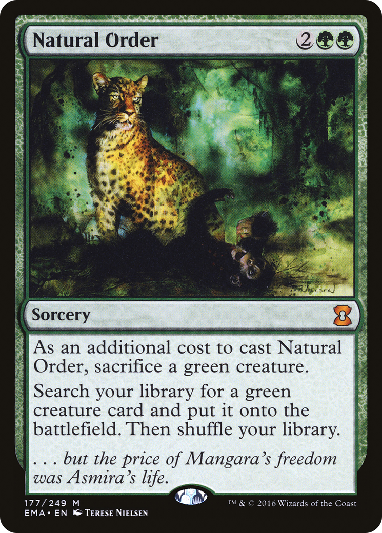 Natural Order (EMA-177) - Eternal Masters Foil