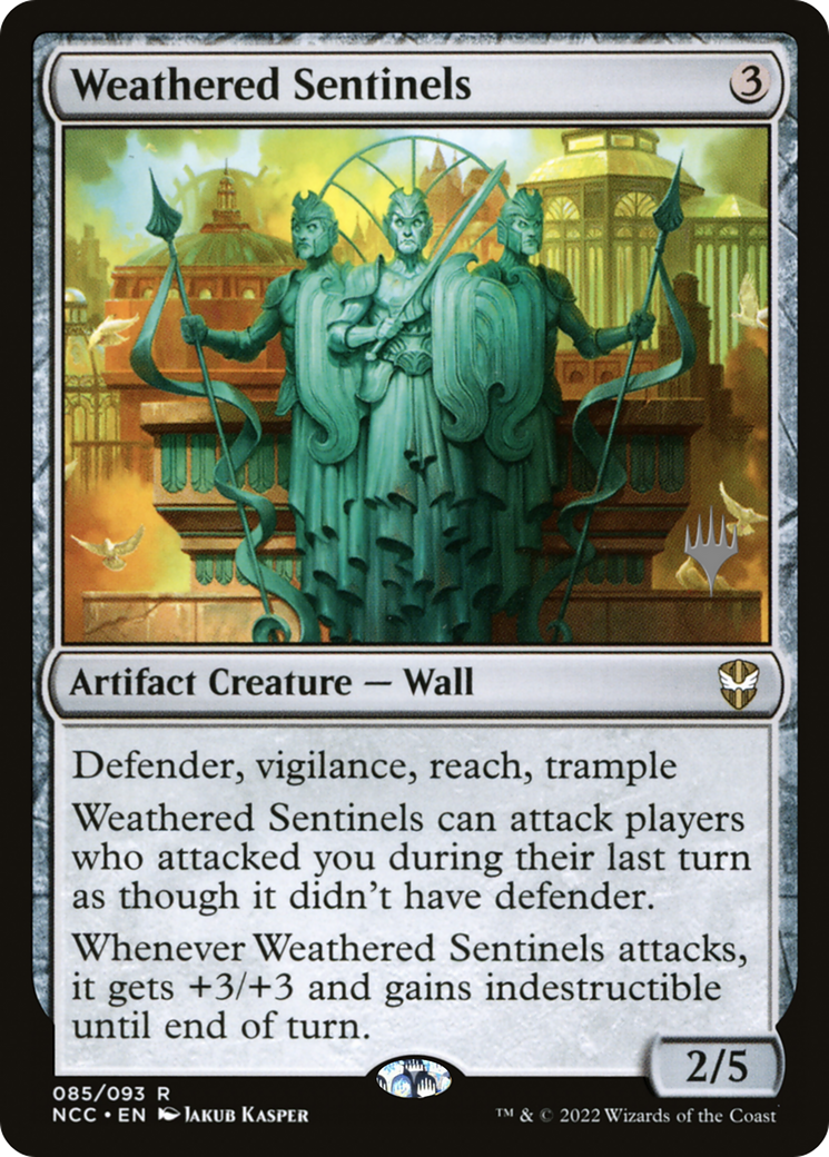 Weathered Sentinels (PPSNC-85P) - New Capenna Commander Promos Foil
