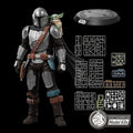 Blokees Star Wars: The Mandalorian Champion Class CC05 Din Djarin & Grogu Model Kit Figure