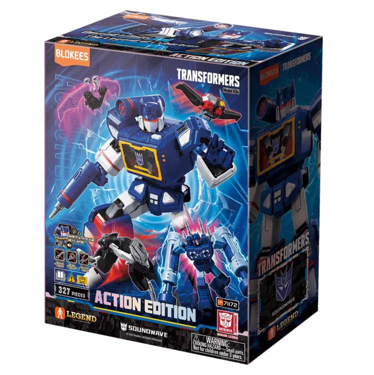 Blokees Transformers Action Edition 03 G1 Soundwave Model Kit Figure