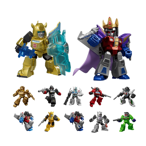 Blokees Transformers G1 Galaxy Version Defender Vol. 2 The Overthrow Case of 12 Random Model Kits