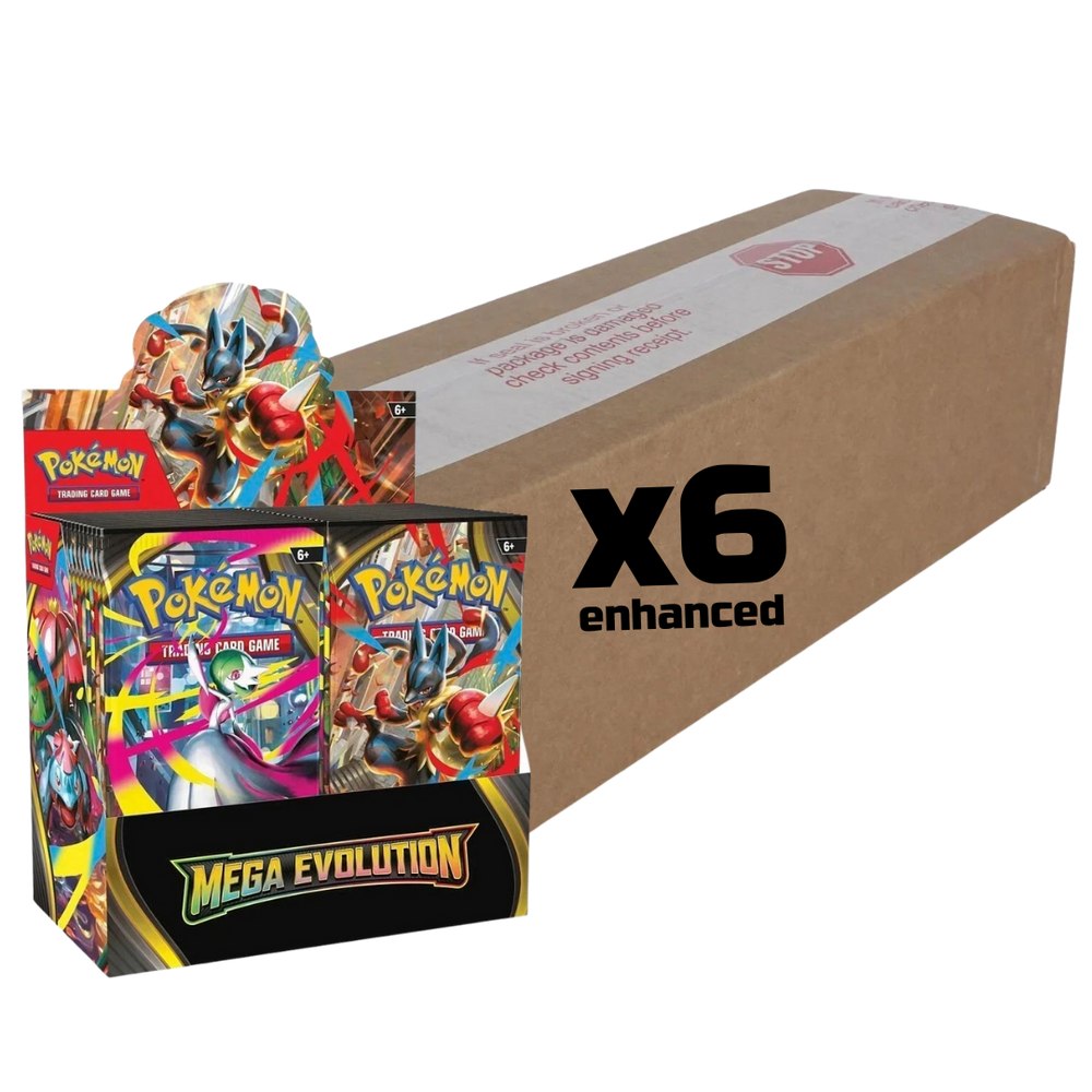Sealed Case Mega Evolution Booster Box - ME01- With Topper