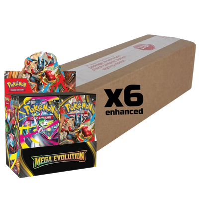 Sealed Case Mega Evolution Booster Box - ME01- With Topper