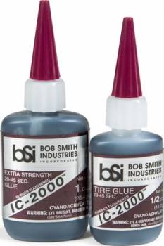 Bob Smith Industries BSI-118 IC-2000 Black Extra-Strength Glue - 1 oz