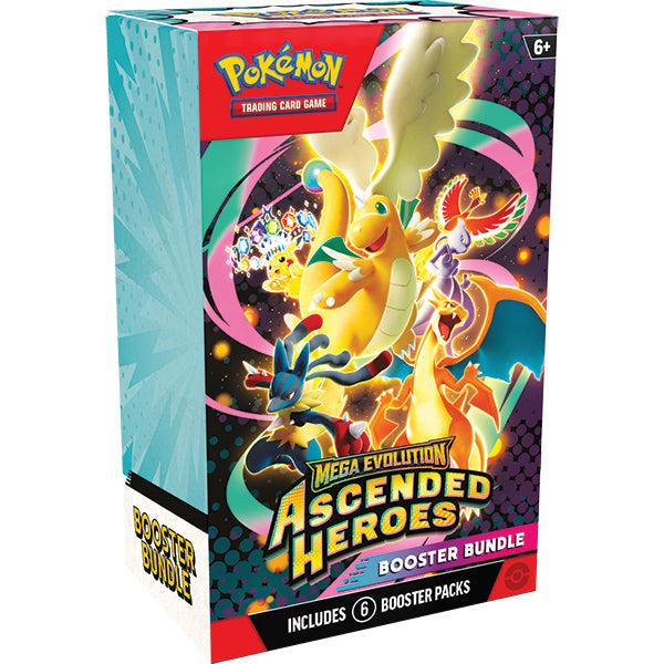 Pokemon: Mega Evolution 2.5: Ascended Heroes: Booster Bundle