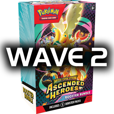 Pokemon: Mega Evolution 2.5: Ascended Heroes: Booster Bundle (Wave 2 - Ships by May 29th)