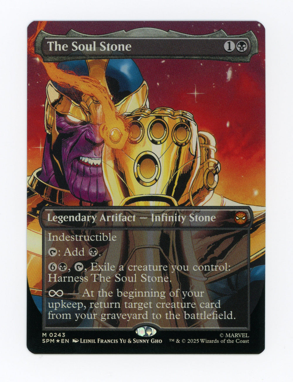 The Soul Stone — Borderless|Gauntlet|Foil — ID 17293