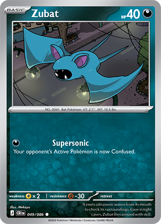 Zubat - 049/086 - Common [me04-049] [Non-Holo]