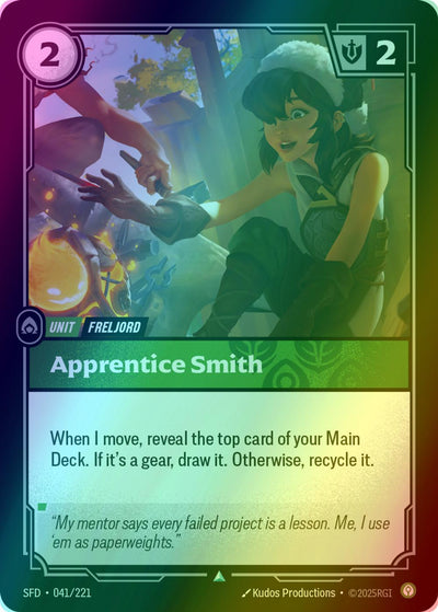Apprentice Smith - 041/221 [Spiritforged] [Foil]
