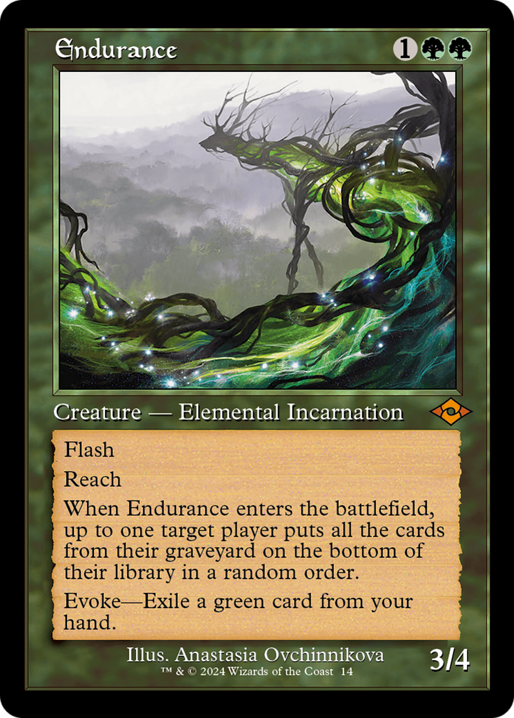 Endurance (MH2-014) - Modern Horizons 2 Timeshifts Foil